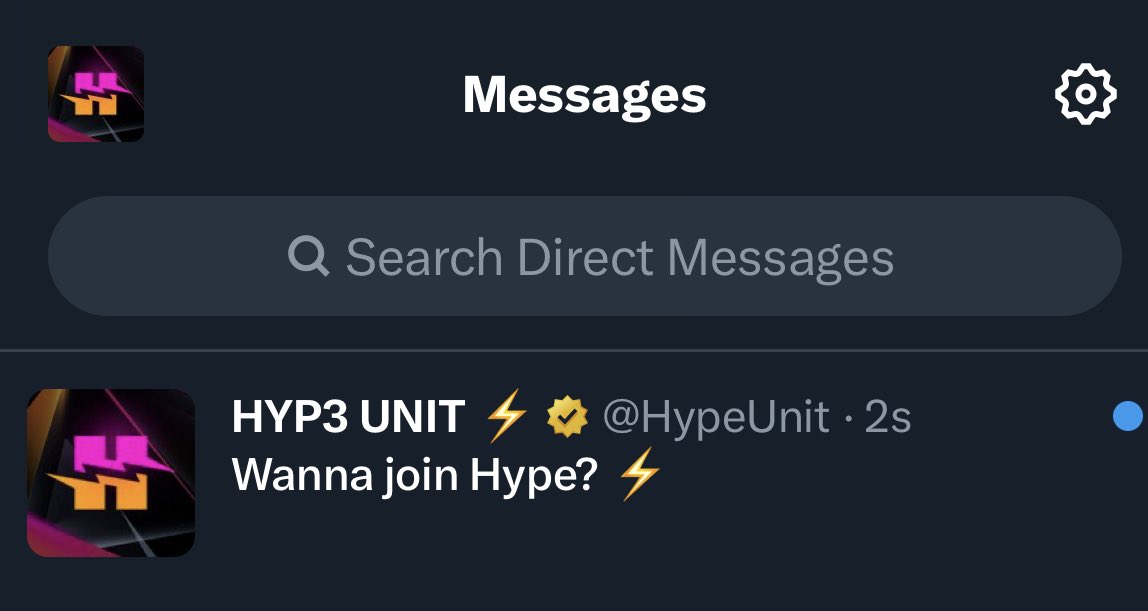 HypeUnit's tweet photo. You just got this DM from @HypeUnit… 👀

Your 3rd emoji is your reaction 👇 https://t.co/5BSGT8iw6K