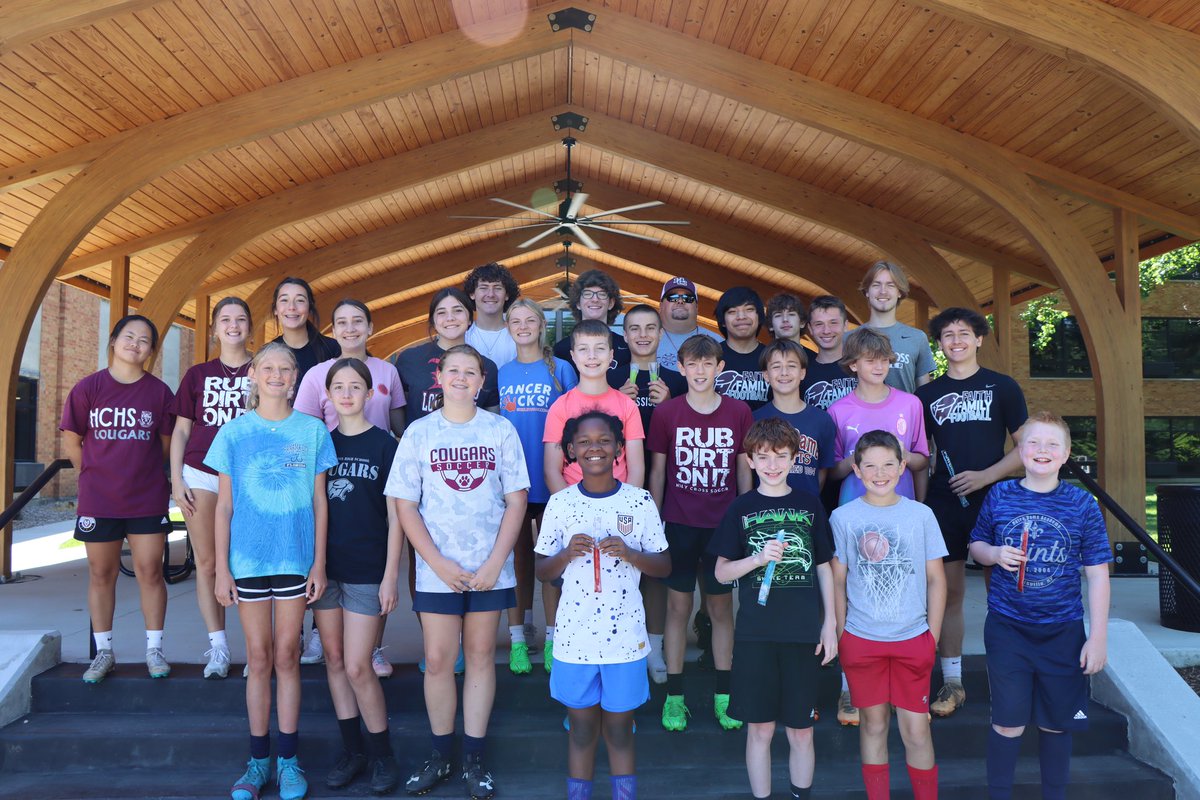 LouHCSoccer's tweet photo. The team hosted its summer soccer camp this week. Thanks to all that participated and we hope you had a great time! ⚽️🏃 https://t.co/cNvuRtZVbo