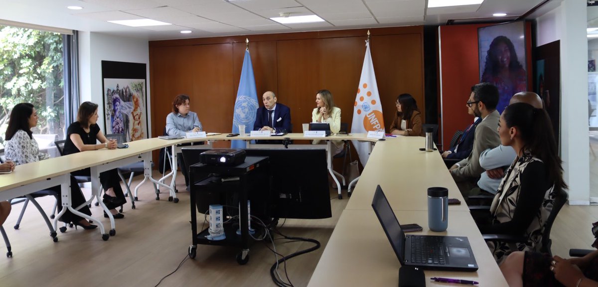 Evento de firma de Memorándum de Entendimiento entre <a href="/PNUD_Mexico/">PNUD México</a> y <a href="/UNFPAMexico/">UNFPA en México</a> en el que participan <a href="/LorenzoJdeL/">Lorenzo Jimenez de Luis</a> , Representante Residente del PNUD en México y <a href="/ArmitageUNFPA/">Alanna Armitage</a> , Representante de UNFPA en México.