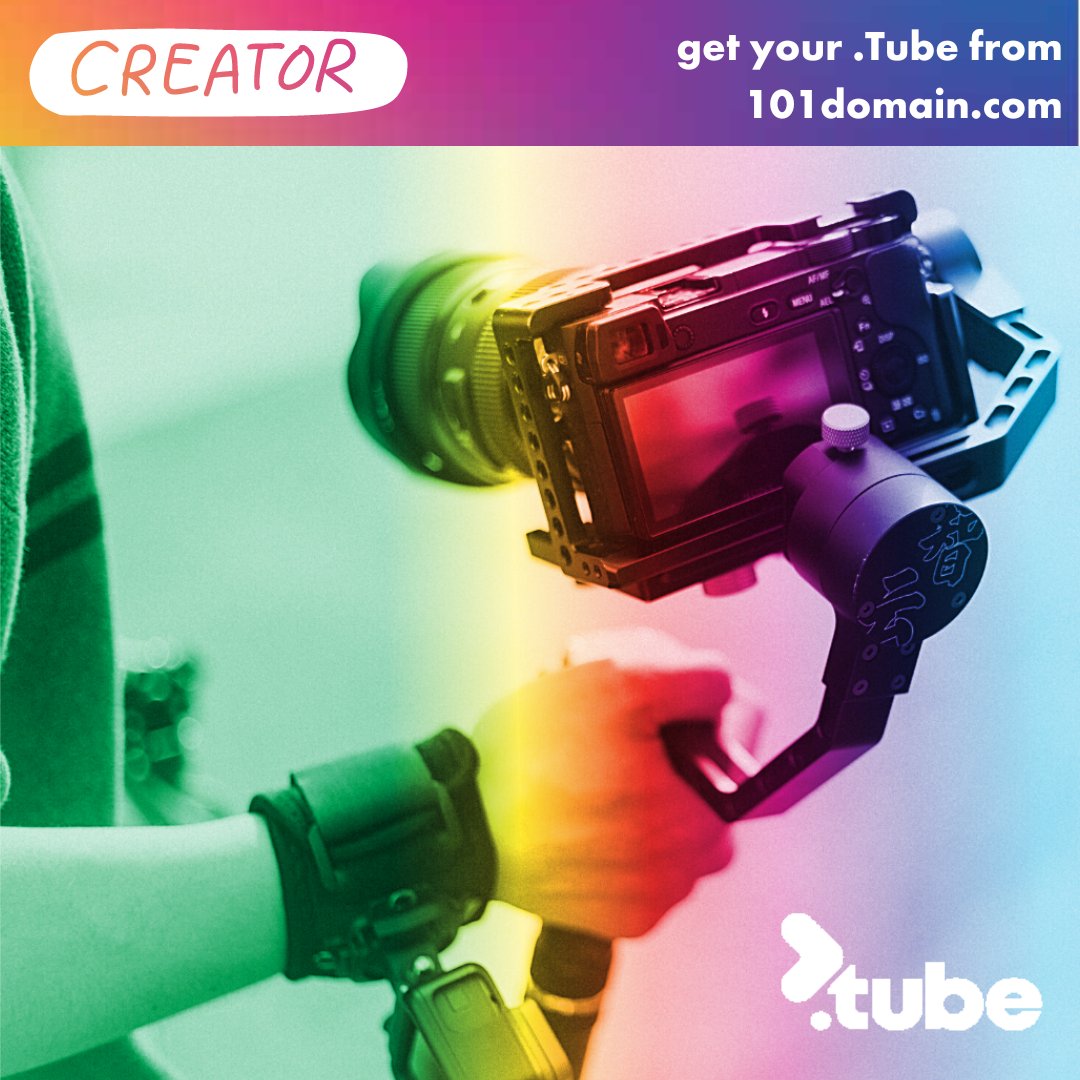 Every successful business needs a strong online presence. More than just a name - domain names establish a place you can be found online, grow your online presence, and protect your brand in the digital age.

Get your .tube 101domain.com
