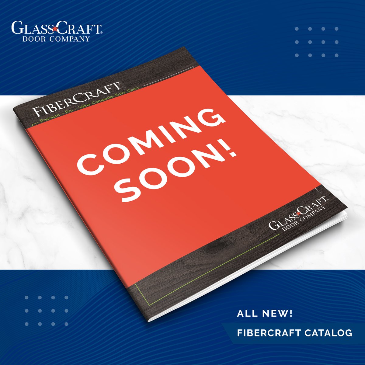 GlassCraftDoors's tweet image. Get ready for the all-new FiberCraft Door Catalog! 📖

Coming in July! Stay tuned for updates. Check out our current catalogs at GlassCraft.com/catalogs in the meantime.

#FiberCraft #NewCatalog #DoorDesigns #HomeImprovement #InteriorDesign #Renovation #HomeDecor