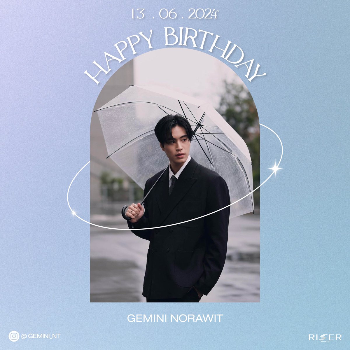 RiserMusic's tweet photo. 🍰 HAPPY BIRTHDAY GEMINI ♊🤍 
13.06 @gemini_ti 's day ✨ 

#Gemini_NT
#RISERMUSIC https://t.co/0NBZk5FYs2