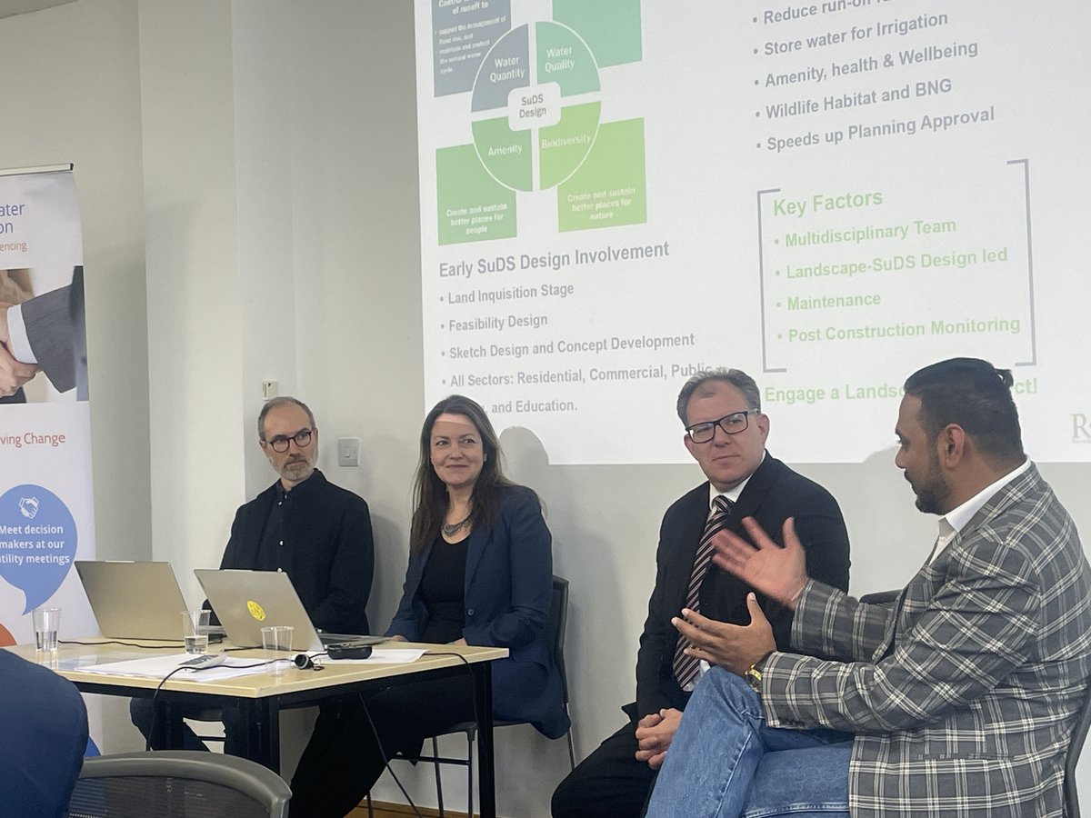 Thank you <a href="/FutureWaterAsso/">Future Water</a> for getting so many passionate water professionals in 1 room. Can't wait 2 take all those great ideas forward next month. 
 <a href="/Sudsulike/">susdrain @ CIRIA</a>  <a href="/ovarro_ltd/">Ovarro</a> <a href="/ZEDpods/">@zedpods</a> <a href="/WatesGroup/">Wates Group</a> <a href="/thameswater/">Thames Water 💧</a> <a href="/CIWEM/">CIWEM</a> @buildoffsite <a href="/CIRIAupdates/">CIRIA</a> <a href="/EPSWater/">EPSWater</a> <a href="/ESPUtilities/">ESP Utilities Group</a>