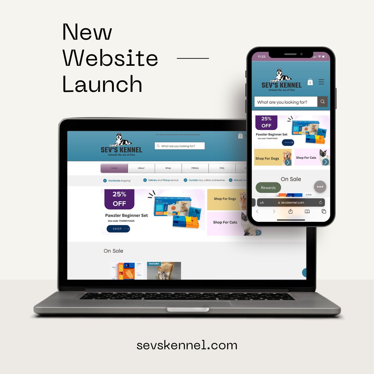 SevsFavorite's tweet photo. 🚀 Our website upgrade is live and ready for you to explore! 👀 Click on https://t.co/6UcMsqZ8Ej to check it out and tell us what you love about it! Your feedback matters! #WebsiteRedesign #InteractiveExperience #SmallBusiness #SevsKennel #Petshop https://t.co/JO8UkReqGu