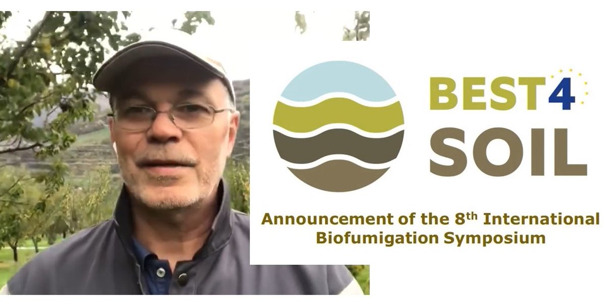 Vincent Michel, de Suiza, forma parte de nuestro comité. Es el iniciador y miembro del equipo de Best4Soil, la red europea para la salud del suelo (best4soil.eu). Te invita a participar en el 8º Simposio sobre biofumigación.