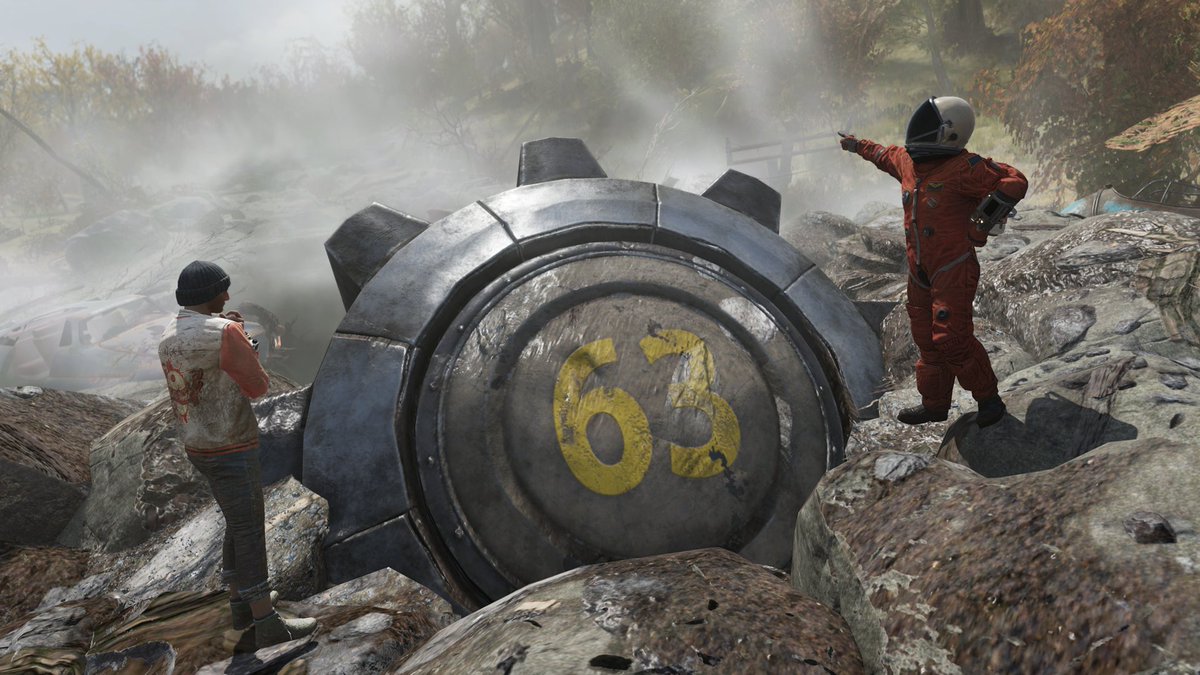 Narrowly missing the car, we got out to investigate this crazy new item the latest to fall from the sky whilst <a href="/RPhantom00/">Red Phantom</a> just happened to be around?! Suspicious. 

Time for a new adventure!☢️💥

#Fallout #Fallout76
