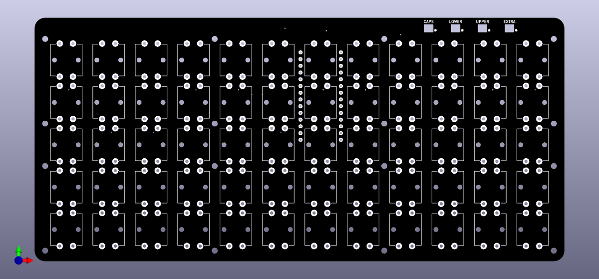 akruvia's tweet photo. Akruvia Munti (RP2040 QMK) - 12x5 Ortholinear USB Keyboard (200mm x 92mm)

Available soon on Etsy! https://t.co/UVrXSXBB3P