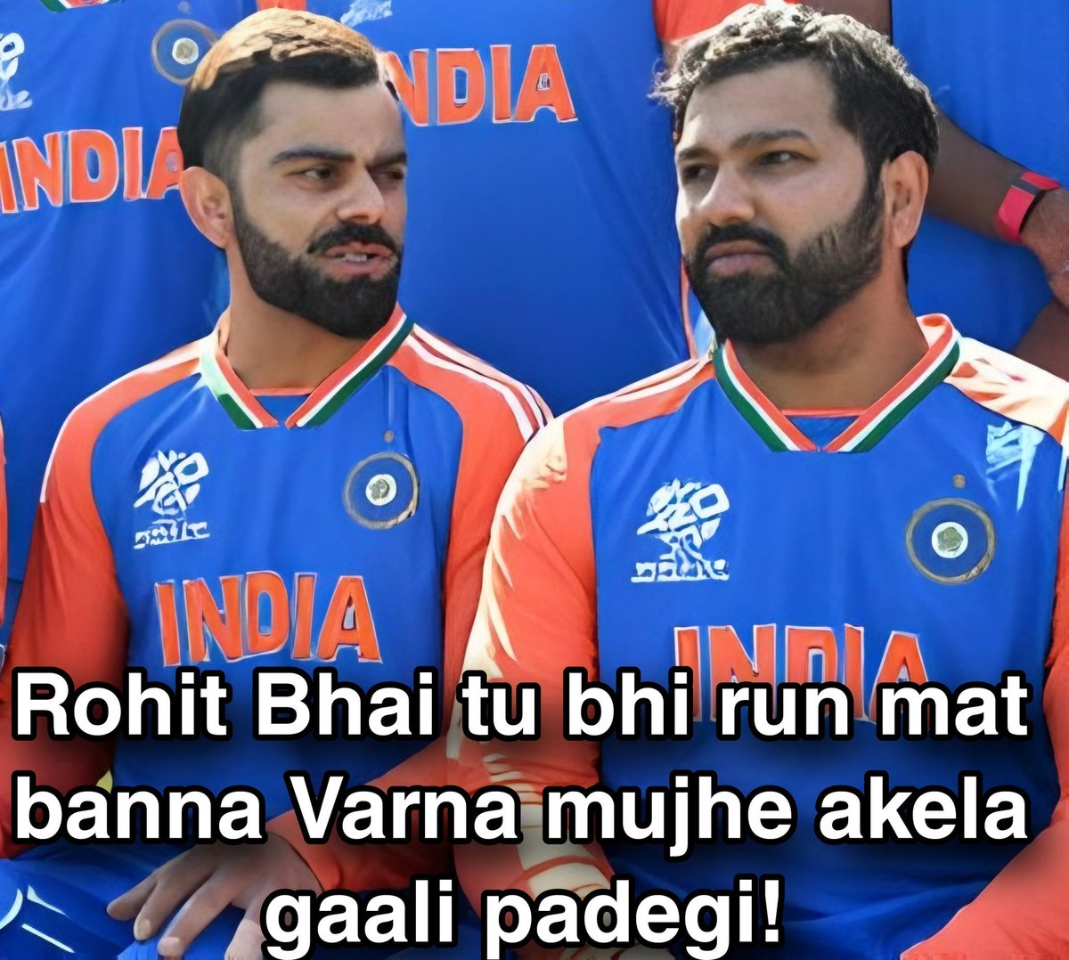 villain_sam's tweet image. #INDvsUSA
No.3
India and Pakistan in same row
#Saurabh Netravalkar
Actually from Mumbai
L
Loha lohe Ko katata hai. Ajj such howa