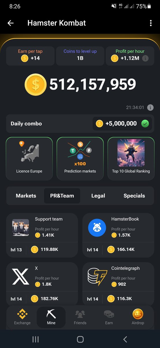 imranbh138's tweet photo. Today Daily Combo Cards 

#HAMSTERKOMBAT #tapswap #nitcoin #dailycombo https://t.co/ySVwzKYrC4