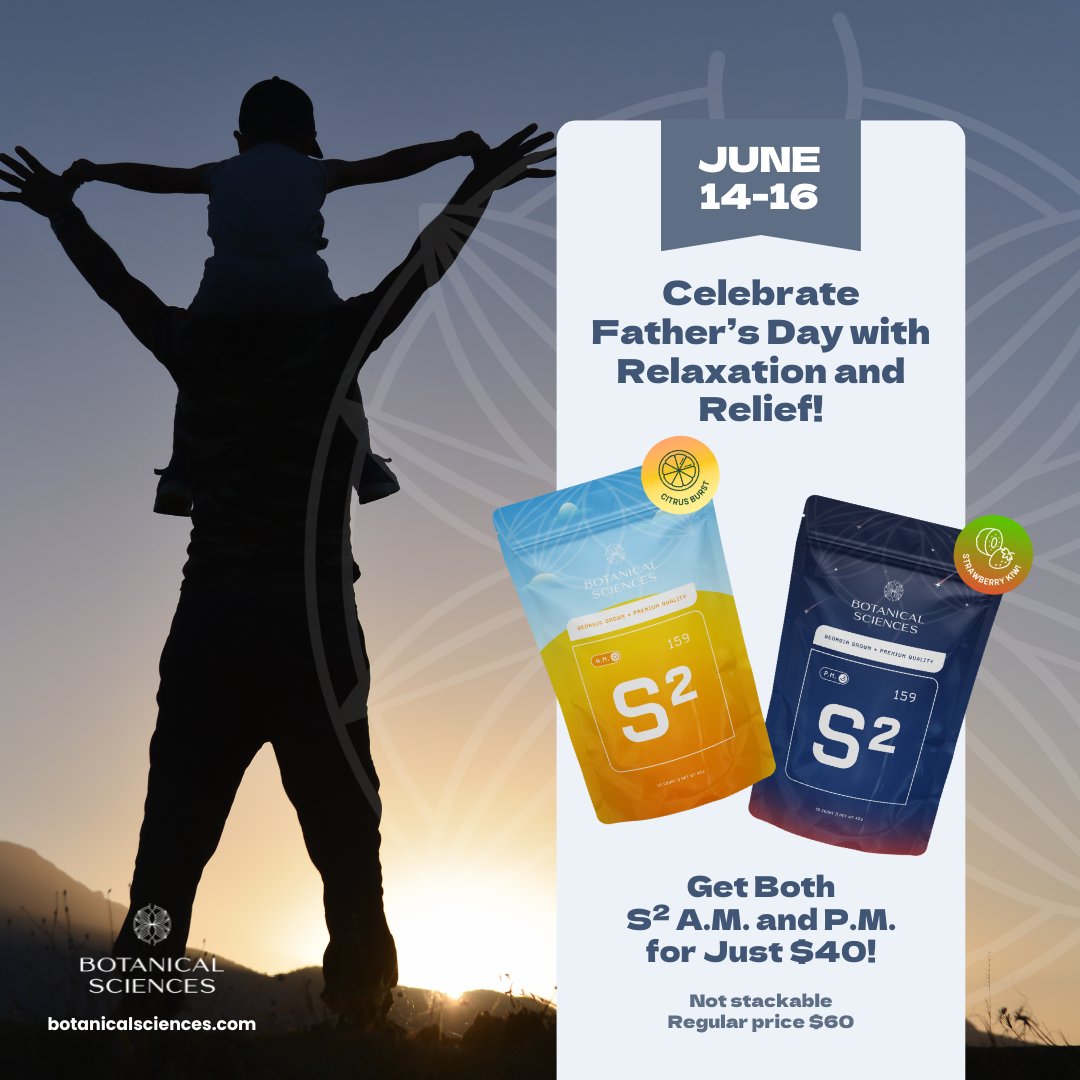 BotSciGA's tweet photo. 🌿 It's Your Day to Relax, Dad! 🌿

Celebrate Father’s Day with our exclusive relief deals designed to enhance your special day. Visit our locations in Chamblee, Marietta, Pooler, or Stockbridge starting this Friday, June 14th!

#FathersDay #Relief #Georgia https://t.co/goAVgVLdcB