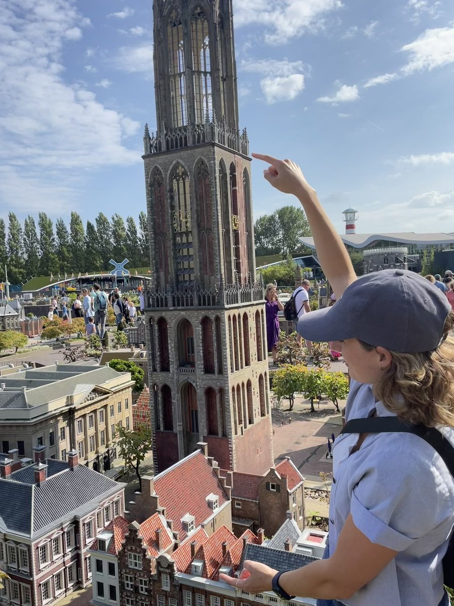 Utrippin_'s tweet photo. Here's a sneak peek of how it will look after the repairs, as seen in the miniature at Madurodam (The Hague) #discoverutrecht https://t.co/2VDzwRrgbz