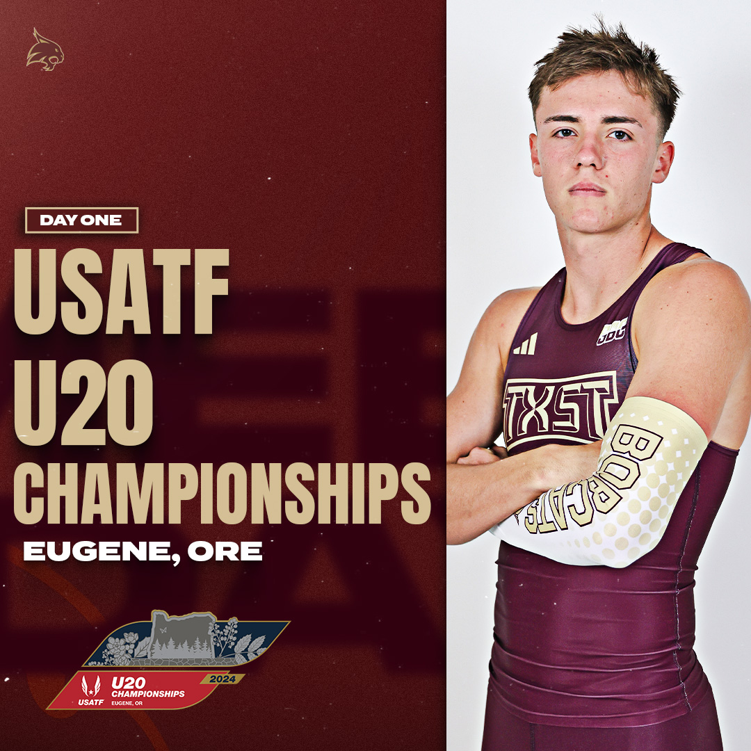 Good Luck to Easton Hammond as he competes in the decathlon at the USATF U20 Championships today ‼️

📊 tinyurl.com/3em85rrp
🎥 tinyurl.com/bdd4dfxx

#EatEmUp