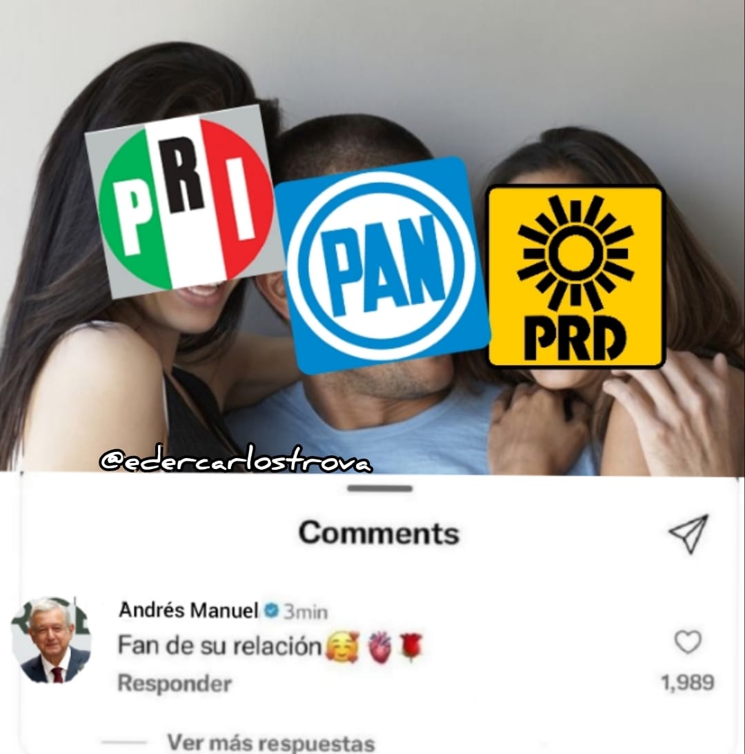 edercarlostrova's tweet photo. @PRI_Nacional @AccionNacional @PRDMexico @Claudiashein @lopezobrador_ @PonchoGutz https://t.co/ibBirWpfGU