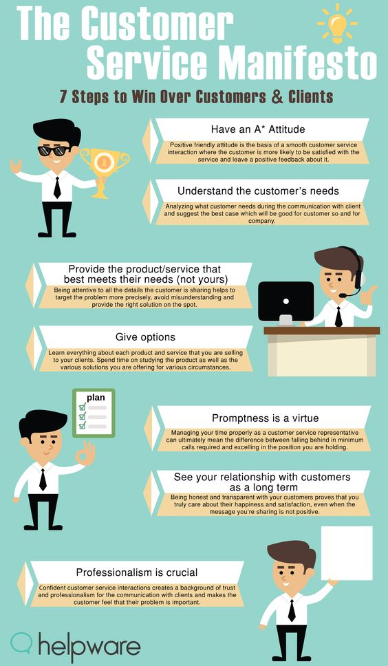Xceltrait's tweet photo. 7 steps to win over your clients and customers!
#Infographic by @helpwarecom
#ClientEngagement #CustomerExperience #TrustBuilding #ValueAddedServices #ExceptionalService #RelationshipBuilding #FeedbackLoop #ConsistentDelivery
cc: @junjudapi @CyrilCoste @NevilleGaunt https://t.co/cLV7je7iRy