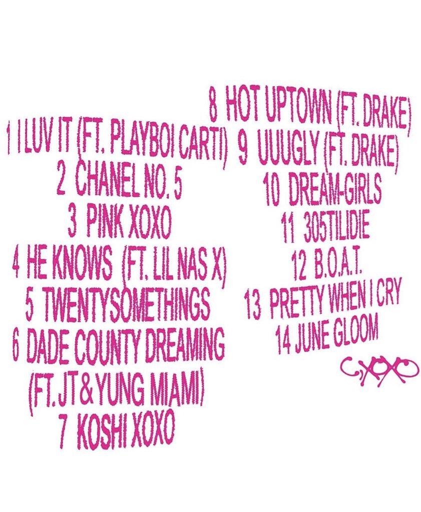 portalcamilabr's tweet photo. 🚨 SAIU A TRACKLIST OFICIAL DO “C,XOXO”! https://t.co/aFw5ZgadSF