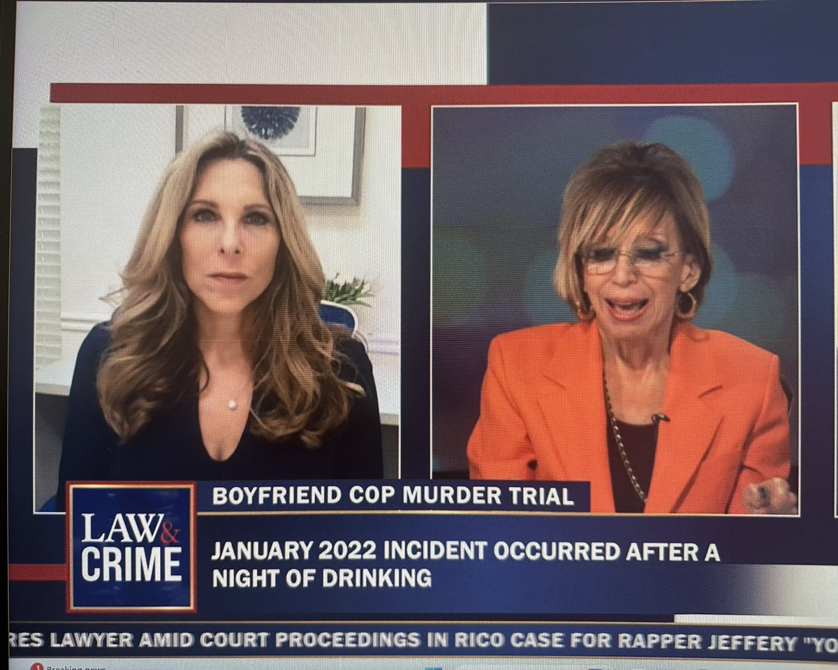 FLHealthLaw's tweet photo. Alexis Rosenberg on Law &amp; Crime with Linda Kenney Baden @LawCrimeNetwork @lawcrimenews @litigationlex #law&amp;crime #court #karenread https://t.co/brkHny2omf