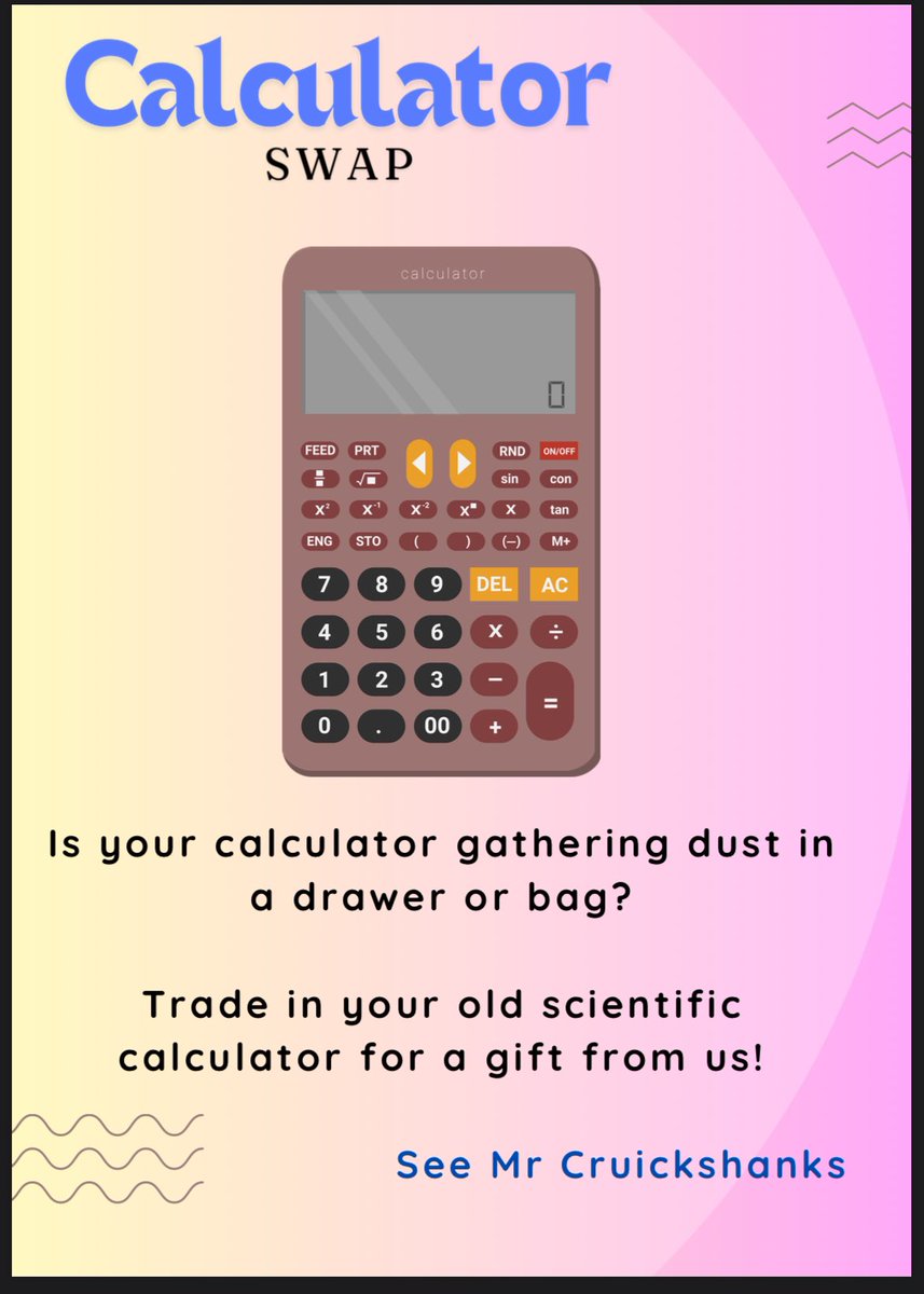 Wallace High Maths tweet media