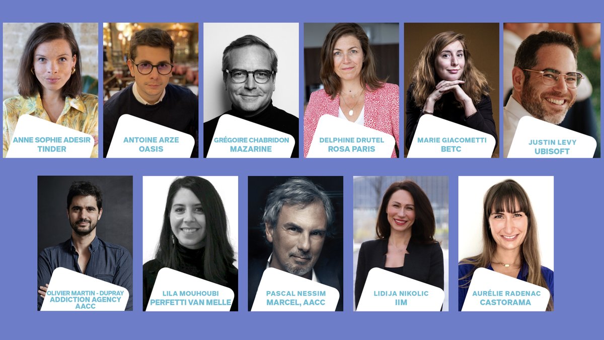 Strategies (@strategies) on Twitter photo Merci aux jurés Anne Sophie Adesir <a href="/Tinder/">Tinder</a>, Antoine Arze <a href="/oasisbefruit/">Oasis</a>, Grégoire Chabridon <a href="/mazarine_group/">Mazarine Group</a>, Delphine Drutel <a href="/ROSAPARISagency/">ROSA PARIS</a>, Marie Giacometti <a href="/BETCParis/">BETC Paris</a>, Justin Levy <a href="/Ubisoft/">Ubisoft</a>, Olivier Martin Dupray <a href="/AddictionAgency/">ADDICTION AGENCY</a>, Lila Mouhoubi <a href="/PVM_Official/">Perfetti Van Melle Official</a>, <a href="/pascalnessim/">Pascal Nessim</a> Merci aux jurés Anne Sophie Adesir <a href="/Tinder/">Tinder</a>, Antoine Arze <a href="/oasisbefruit/">Oasis</a>, Grégoire Chabridon <a href="/mazarine_group/">Mazarine Group</a>, Delphine Drutel <a href="/ROSAPARISagency/">ROSA PARIS</a>, Marie Giacometti <a href="/BETCParis/">BETC Paris</a>, Justin Levy <a href="/Ubisoft/">Ubisoft</a>, Olivier Martin Dupray <a href="/AddictionAgency/">ADDICTION AGENCY</a>, Lila Mouhoubi <a href="/PVM_Official/">Perfetti Van Melle Official</a>, <a href="/pascalnessim/">Pascal Nessim</a>