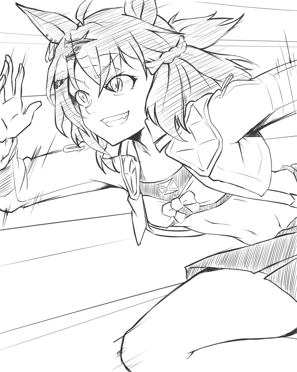 ポッケちゃん実装記念落書き 