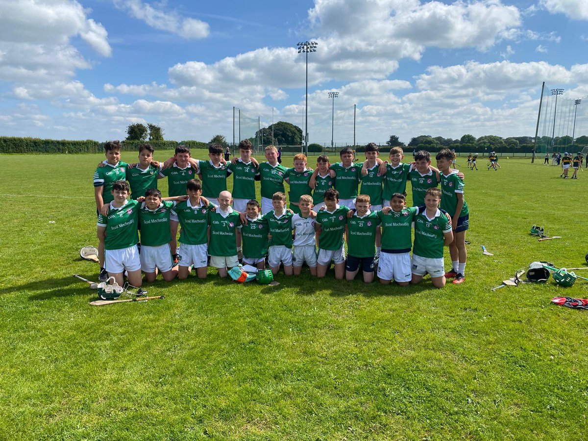 We are proud of all our boys. Winning the south and finishing as runners up in the Leader cup is an immense achievement. It has given us all a spring in our step and we are looking forward to next year already. Well done to all the players and mentors. Scoil Mocheallog Abu