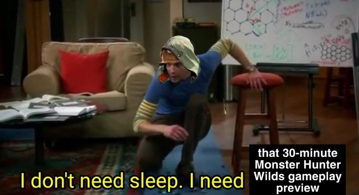 QuirklessStoner's tweet photo. Capcom please drop the Wilds showcase 🙏 https://t.co/8O3IoFkEYr