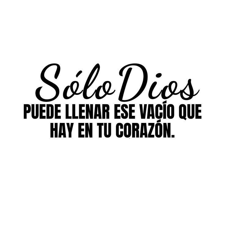 Solamente Dios ❤️