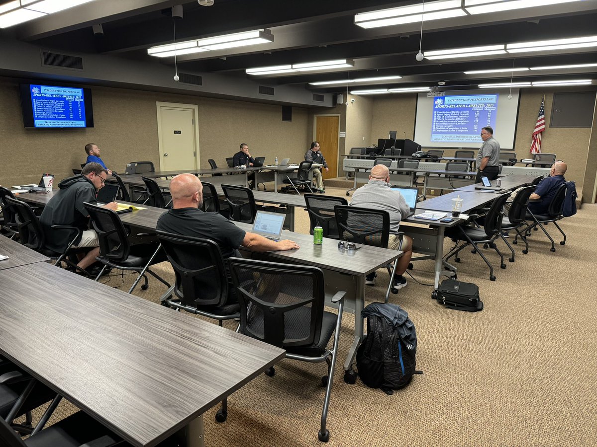 ohioiaaa's tweet photo. The afternoon session kicks off with Randy Tevepaugh teaching LTC 799 and Joe Kimling, Aaron Zupka, and Eric Sholtis teaching LTC 506. @1RocketAD1 @madeiraath @Milford_Eagles @ACSDBulldogsAD https://t.co/SQo5E3nSje
