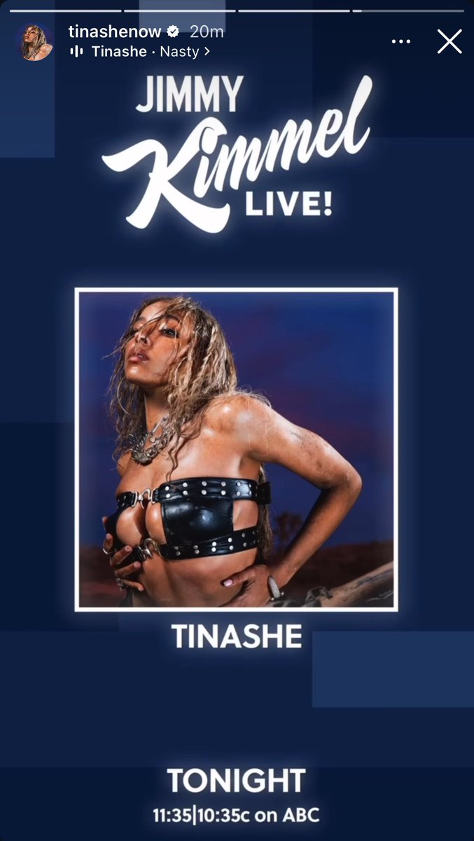 planit333's tweet photo. @popworld_1 @Emilya12506 @skinnyforlunch @chartdata TONIGHT 🎤🔊📢👀
#Tinasheonkimmel #NastyLive
#NastyNashe #QuantumBaby #Tinashe
#tvperformance https://t.co/jgIgQxhMyy