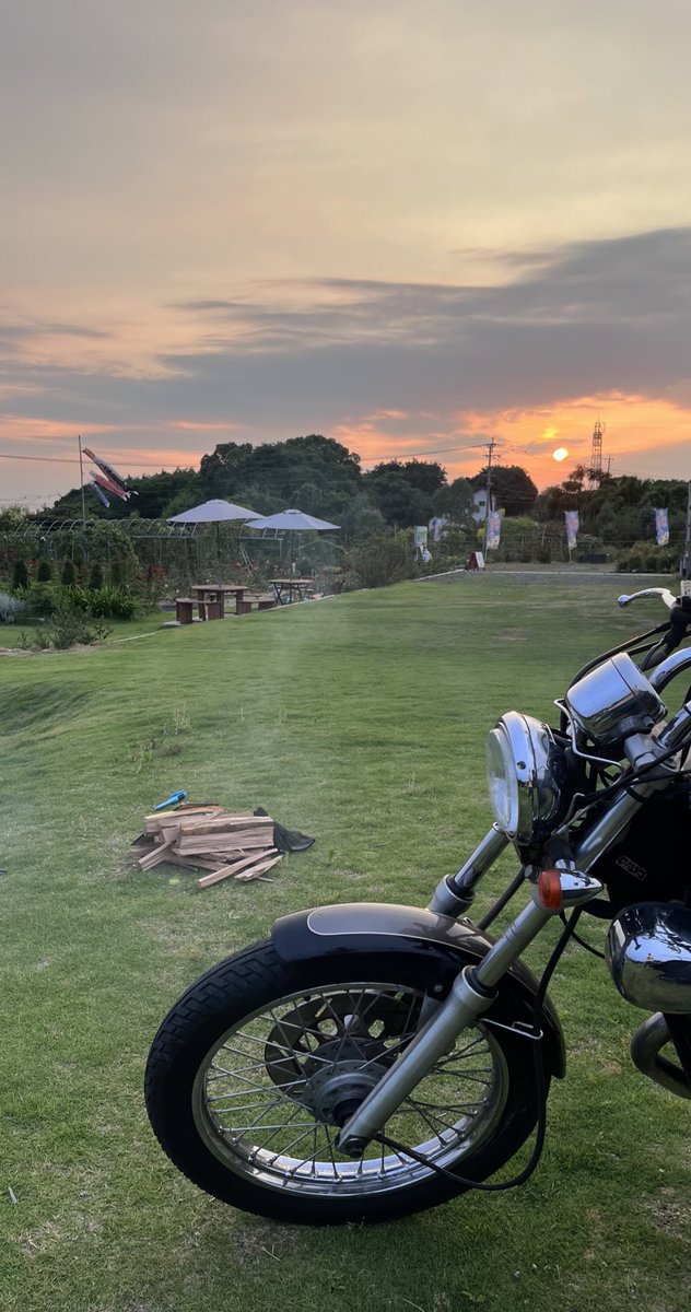 Halu_uzuki's tweet photo. 今日はビラーゴとお泊まり🏕️

晴れて良かった🫶🏻 https://t.co/ydNLVN5BNu