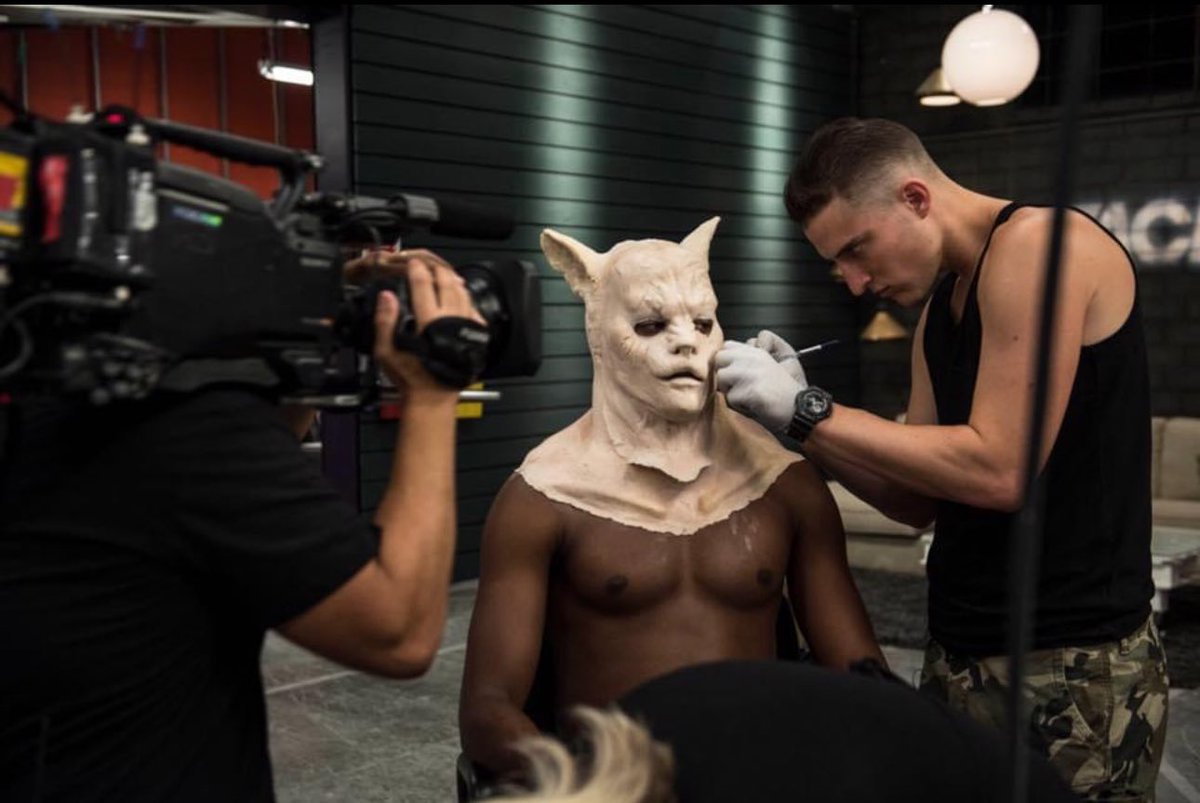 Seven years ago tomorrow we aired season 12 of <a href="/FaceOffSYFY/">Face Off</a> crazy how fast time flies by! I was nervous/ excited/ hopeful/ focused/ younger &amp; skinnier 😂😂 I had big dreams for a bright future, I’ve been lucky to work for 7 years. I’m nervous about the future of our industry now!