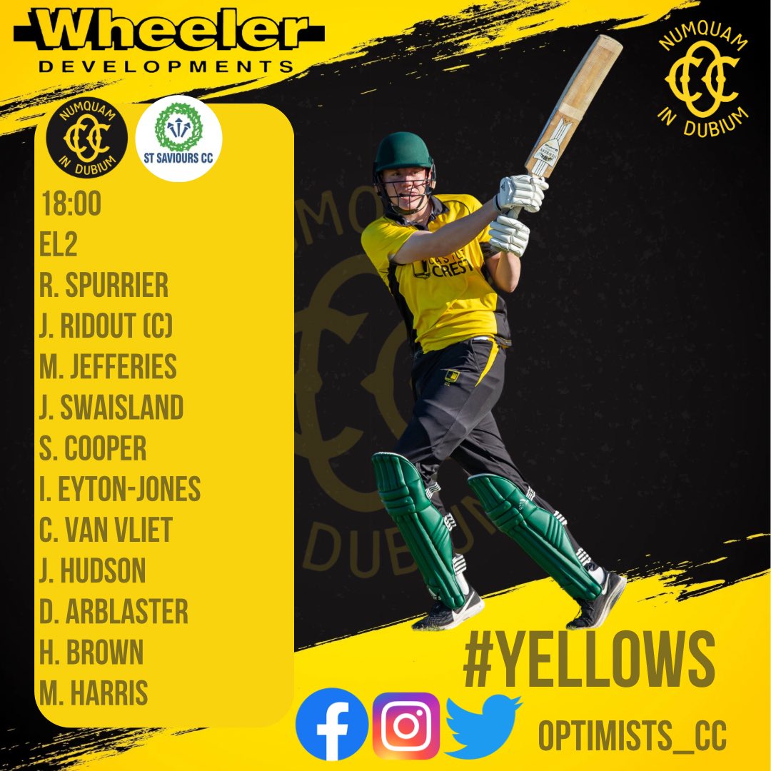 Optimists CC tweet media