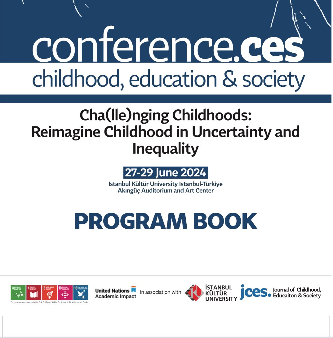 ConferenceCES's tweet photo. ✨[Important Announcement]✨

We are excited to announce that the #ConferenceCES program is finalized! 
We're ready to host you in #Istanbul and excited to meet you in person. 

Find out more: https://t.co/Tqk5p5kRN1 

#Childhood #research  #ECEC #children #earlyyears https://t.co/vbxVf3hlIM