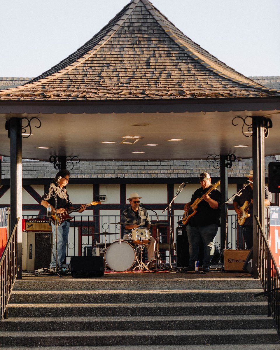 VisitSYV's tweet image. Free summer concerts return soon on June 19 with Solvang's Music in the Park program. Bring a chair or blanket, crack a bottle of wine and enjoy! See this year's lineup in the last image.

📸: Solvang Chamber of Commerce