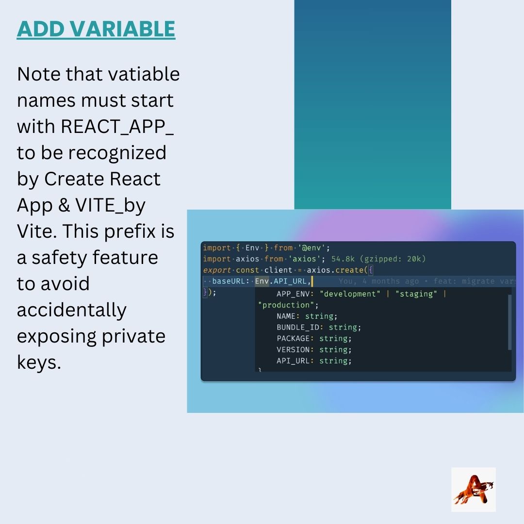 Auratechno72007's tweet photo. react.env file usage
.................
#ReactEnvFile #ReactUsage #ReactConfiguration #ReactDevelopment #ReactSettings #ReactEnvironment #ReactConfig #ReactFile #ReactSetup #ReactVariables https://t.co/Q3HVAMH9PP