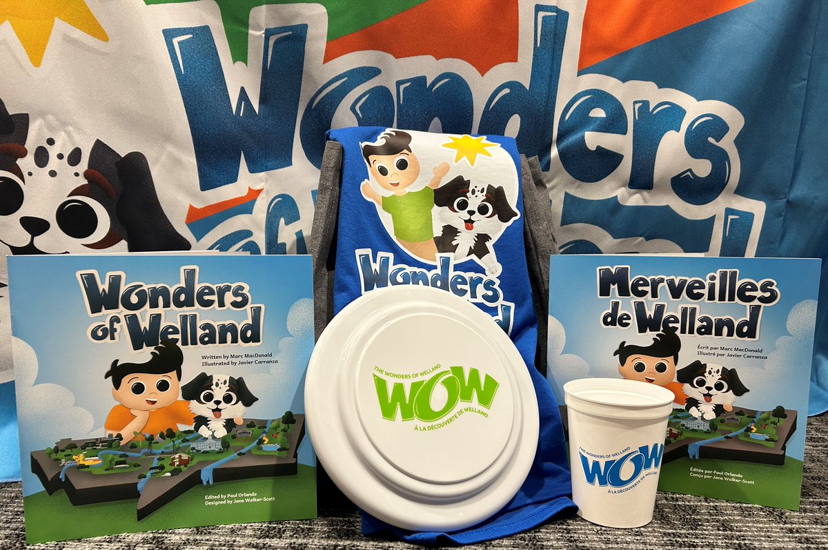 Welland's tweet photo. WoW 📖 | You know you’re nearing the #WondersOfWelland launch when the swag arrives and you get busy packing the giveaway bags. Keep following, #WellandON, as the countdown to June 17 continues!
#Community #ComingSoon #WoW https://t.co/eopNM1lkij