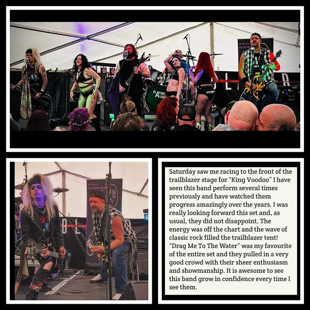 Kingvoodoo14's tweet photo. What a review from @callofthewildf1 from Lucy check it out below #bemorevoodoo 

https://t.co/pX296Noue7 https://t.co/mwzaEhOoKO
