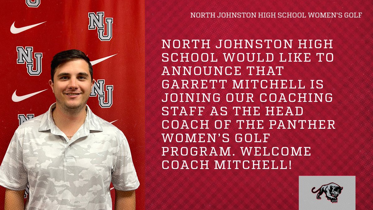 North Johnston High Alumnus and Business teacher will lead the Panther Women's golf program.