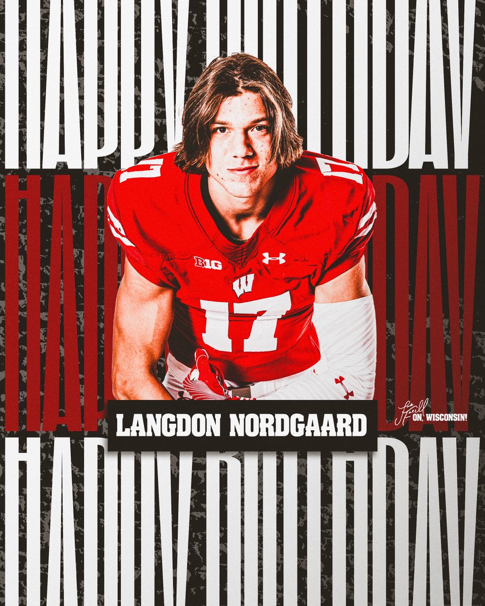 Happy birthday <a href="/LangNordgaard/">Langdon Nordgaard</a>‼️