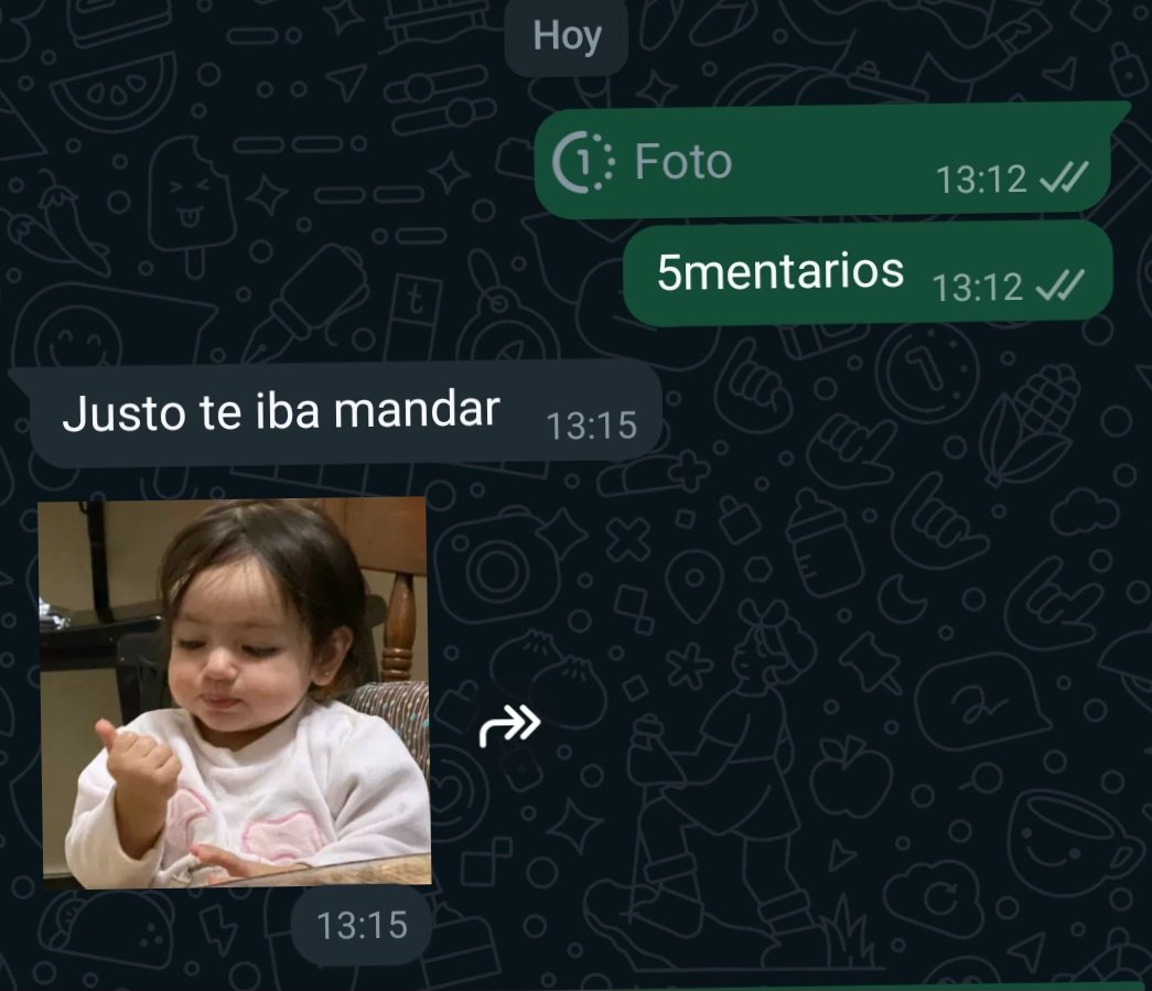 Cuando con tu amigo estan conectados telepáticamente  😂