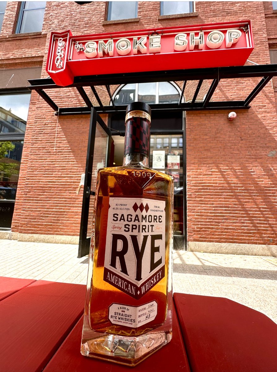 It’s #whiskeywednesday &amp; this week we’re featuring our <a href="/sagamorespirit/">Sagamore Spirit</a> Rye Smoke Shop Private Barrel for our #whiskeyoftheweek 🔥 Come enjoy a pour for only $10 until Father’s Day! 🥃
