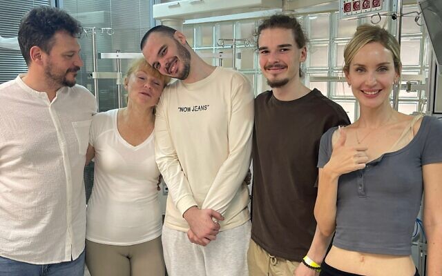 HenMazzig's tweet photo. The parents of Andrey Kozlov, one of the four hostages rescued by the IDF on Saturday, reveal more details of the physical and psychological torture he endured in captivity:

"He told us that for two months they were tied by their hands and feet. In the first few weeks, their hands were tied behind their backs, and when they started tying their hands in front, they joked that it was a gift from the terrorists. In other instances, they had to relieve themselves into a bucket. 

"The terrorists engaged in psychological terror, constantly telling each hostage, 'Israel has forgotten you,' 'Israel wants to get rid of you,' 'Your mother has gone on vacation in Greece, we saw it on the news,' 'Your wife is dating someone else,' 'Your children are doing nothing.' They even said, 'Be quiet because Israel is listening and wants to destroy you, you are a problem for Israel and it's much easier to solve it by killing you than by rescuing you.' 

"These are things they went through, and it's unbearable to hear."