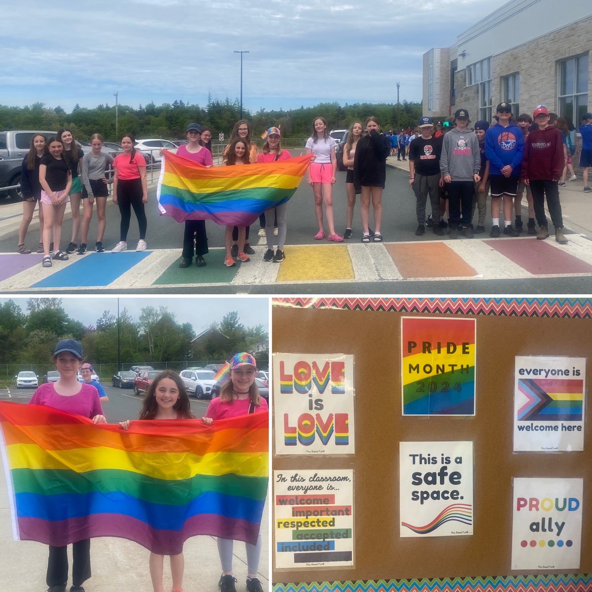 What a beautiful day for a rainbow walk 🌈♥️🧡💛💚💙💜🏳️‍🌈 <a href="/AdmiralsAcad_NL/">Admiral’s Academy Navigators 🏳️‍🌈</a>