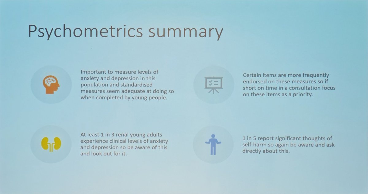 em_coyne's tweet photo. @DejessiDean and Amy Waugh talking about talking about renal young adult psychosocial support. 1 in 5 renal young adults have significant thoughts of self-harm. There is a significant need for young adult support and psychology. #UKKW2024 https://t.co/nVsENWVr0x
