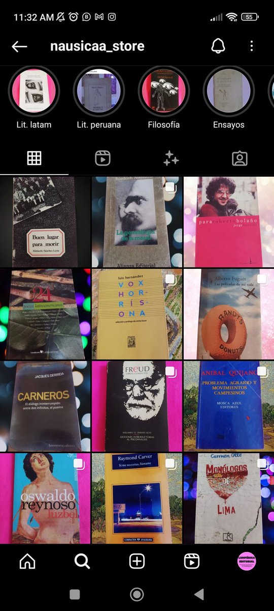 Queridxs invitarles a mi librería @nausicaa_store donde estoy vendiendo libros de literatura, joyitas de poesía, ciencias sociales, filosofía y + 📚💌💕 les agradeceria mucho compartir. Hay entregas gratuitas previa coordinación y ferias próximas 🌺📱