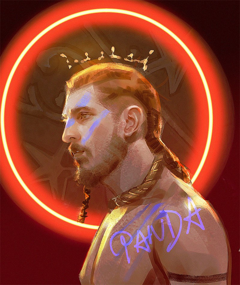 "I was a King." 
#madsweeney #pabloschreiber #americangods #fanart