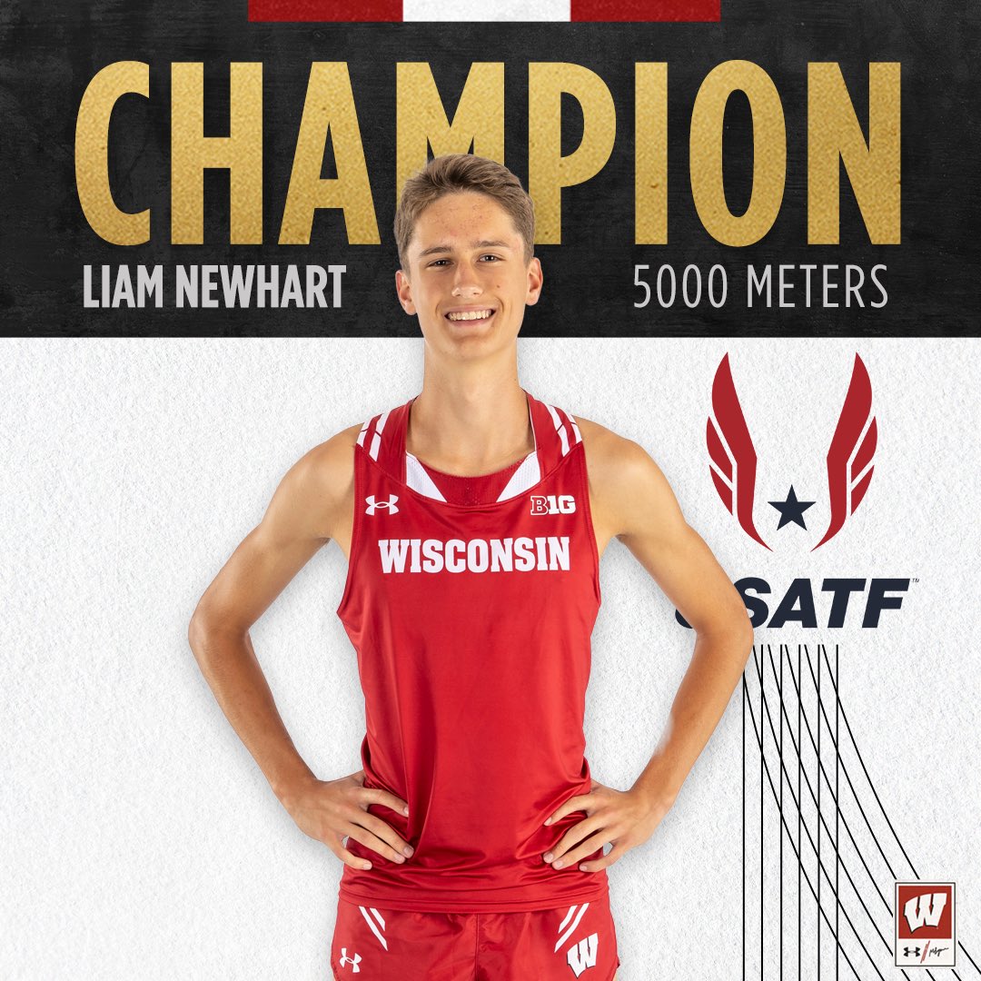 What a race by Liam!

The #Badgers freshman won the 5K at the <a href="/usatf/">USATF</a> U20 Championships with a time of 14:08.74! 

#OnWisconsin