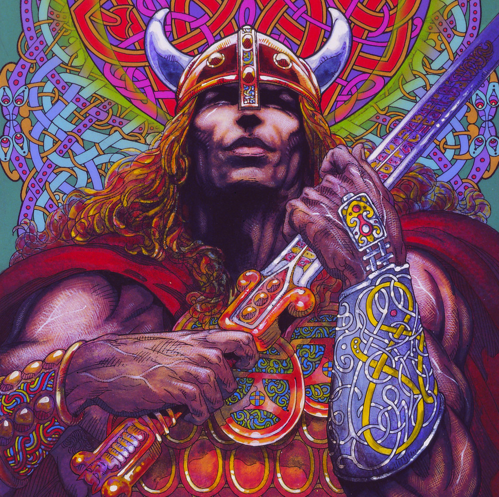 jimfitzpatrick's tweet photo. Nuada Silver Arm by #JimFitzPatrick
Nuada is one of the Ancient Gods of Ireland and leader of the mystical DéDanann tribe.
Check out these artworks and prints only at https://t.co/MUZUVrbsn4
#Ireland #Irishmythology #Nuada https://t.co/MA7S7iNSmp
