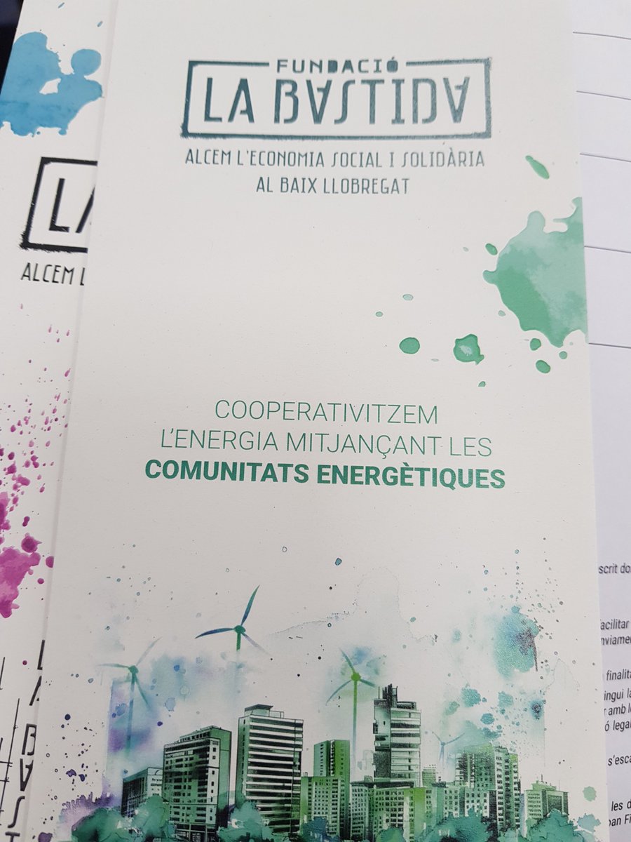 Comença l'acte per impulsar la primera Comunitat Energètica a Cornellà a <a href="/LaBastidaFund/">Fundació La Bastida</a> . Cap a un model més sostenible, just i igualitari
#empodaramentenergètic #pobresaenergètica