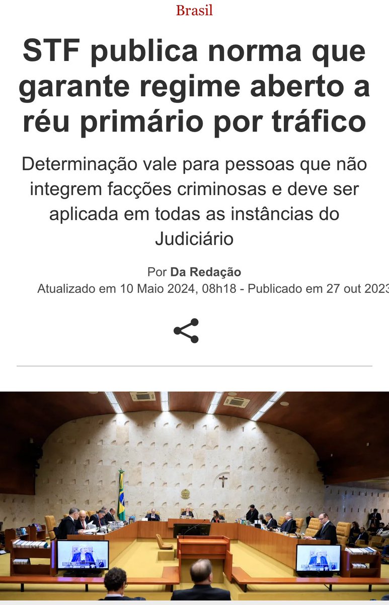 drpaulofaria22's tweet image. DANIEL SILVEIRA, não roubou.

DANIEL SILVEIRA, não matou.

DANIEL SILVEIRA, não estuprou.

DANIEL SILVEIRA, não traficou.

DANIEL SILVEIRA, não fez parte de facção criminosa.

Mas DANIEL SILVEIRA, réu primário, bons antecedentes, ex-parlamentar, e que cumpriu todos os requisitos…