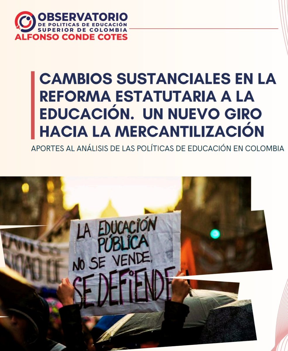 ObsEducacionSup's tweet photo. La Reforma Estatutaria a la Educación está en su fase final de debate en el congreso. 

Como Observatorio de Educación Superior, hemos revisado los cambios generados en la enmienda aprobada en el Senado, que han generado múltiples críticas de la comunidad académica.🧵 https://t.co/OGt0H3mNov